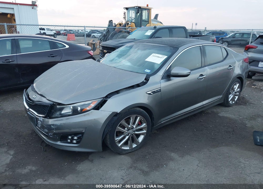 2015 KIA OPTIMA SXL TURBO VIN: 5XXGR4A64FG409835