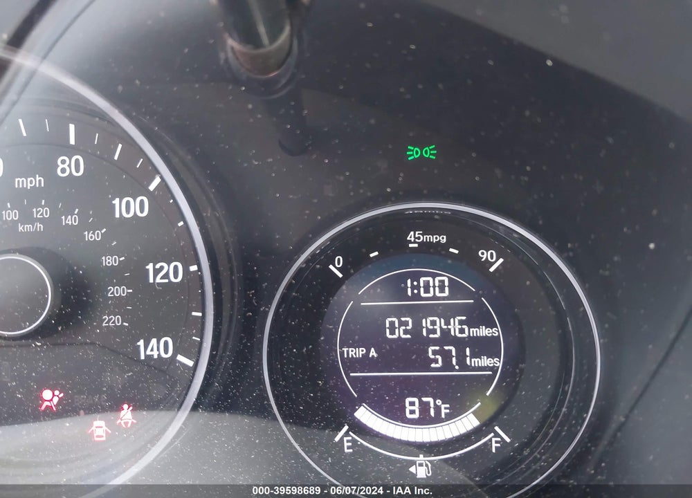 2021 HONDA HR-V AWD LX VIN: 3CZRU6H32MM709930