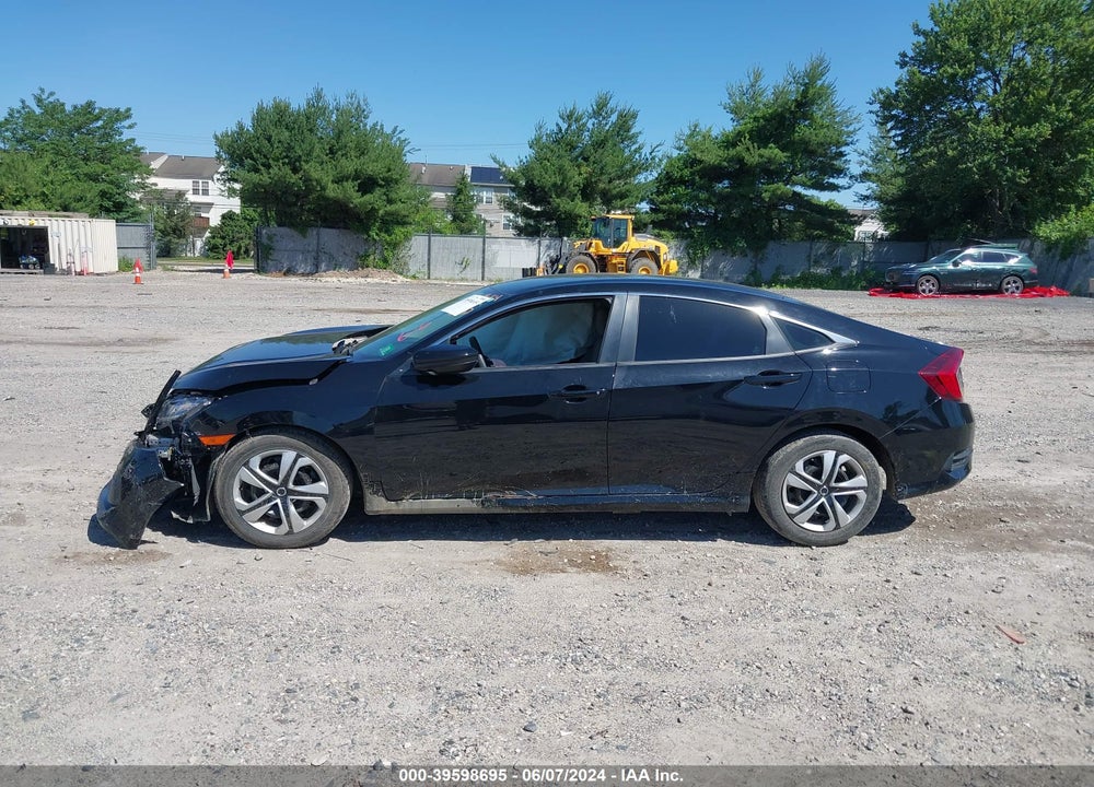 2016 HONDA CIVIC LX VIN: 19XFC2F57GE247453