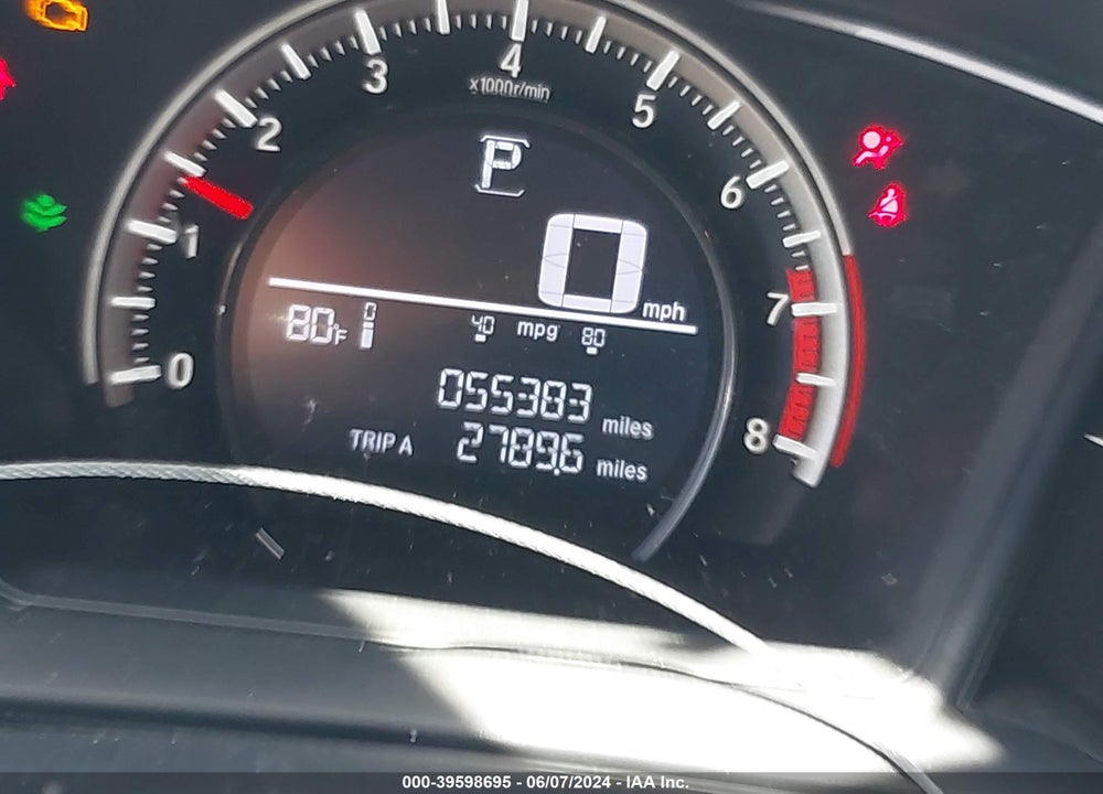 2016 HONDA CIVIC LX VIN: 19XFC2F57GE247453