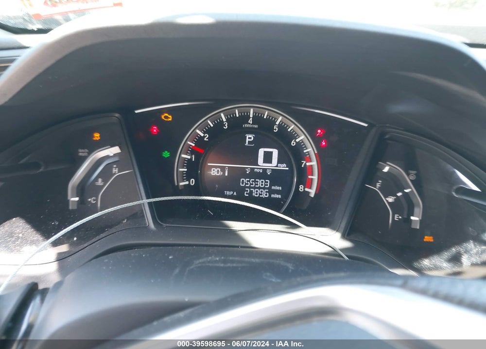 2016 HONDA CIVIC LX VIN: 19XFC2F57GE247453