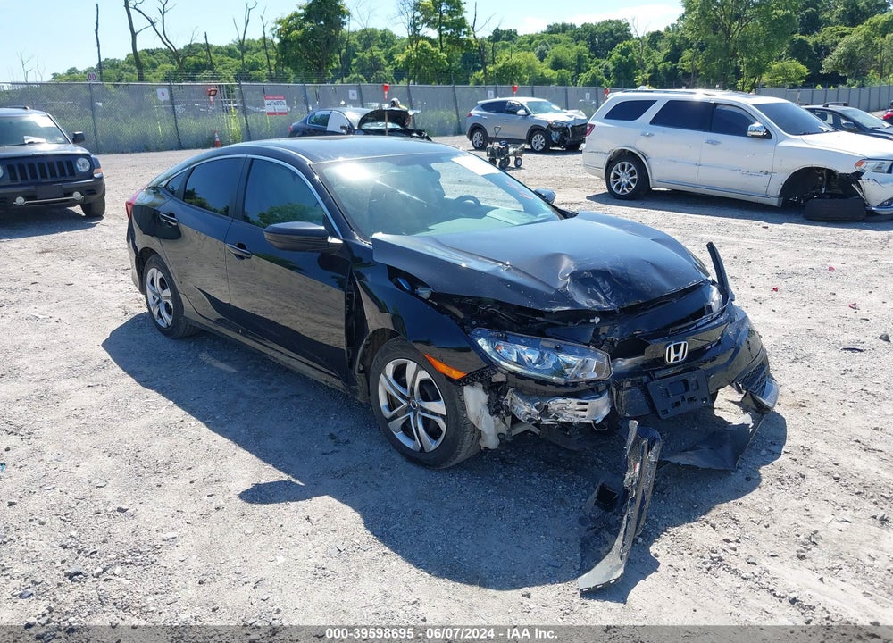 2016 HONDA CIVIC LX VIN: 19XFC2F57GE247453