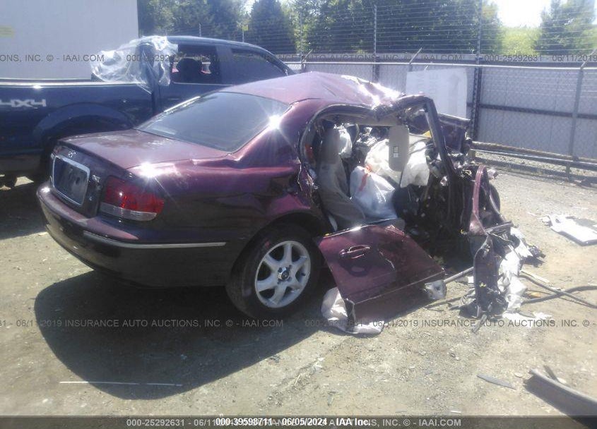 2005 HYUNDAI SONATA GLS/LX VIN: KMHWF35H65A159319