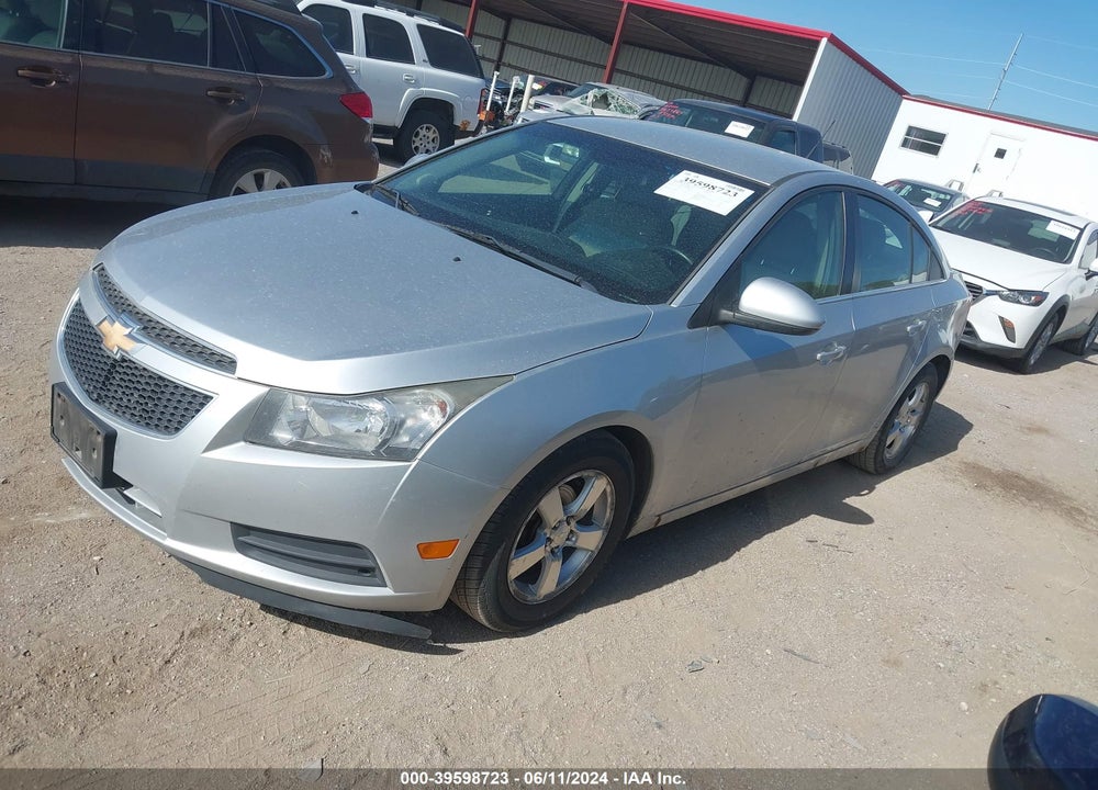 2012 CHEVROLET CRUZE 1LT VIN: 1G1PF5SCXC7221000