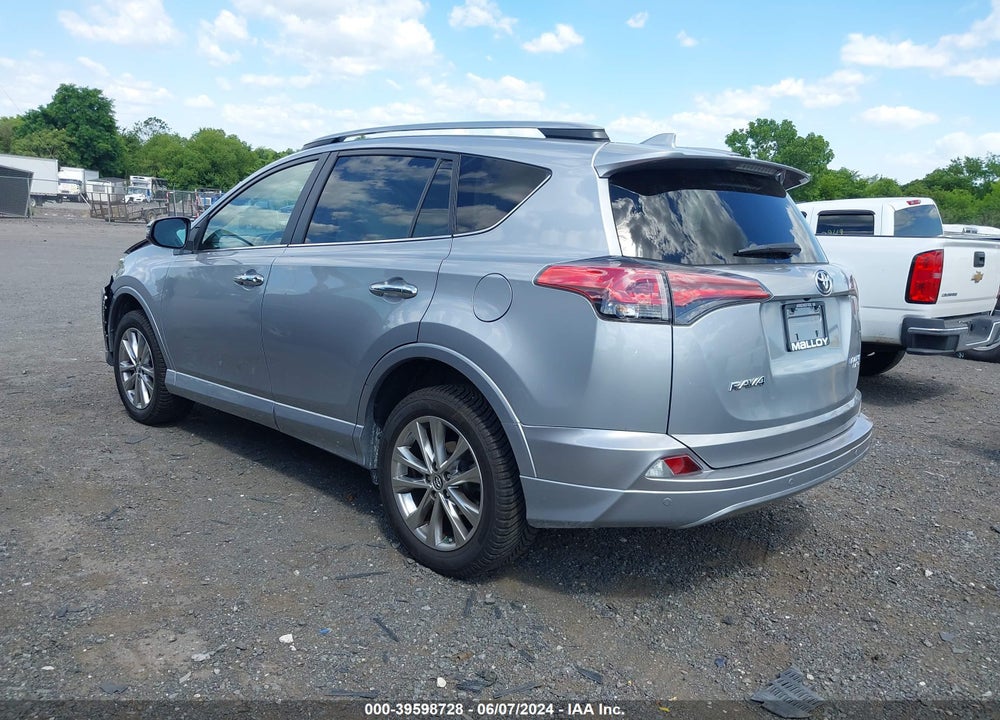 2017 TOYOTA RAV4 PLATINUM VIN: 2T3DFREV3HW577282