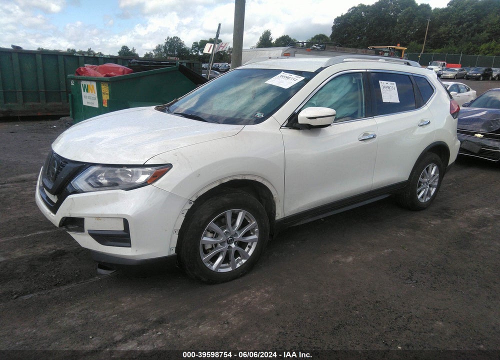 2017 NISSAN ROGUE SV VIN: KNMAT2MV0HP572654