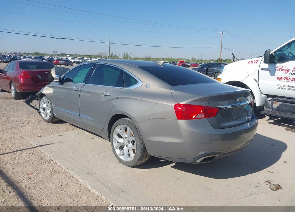 2017 CHEVROLET IMPALA 2LZ VIN: 1G1145S37HU155557