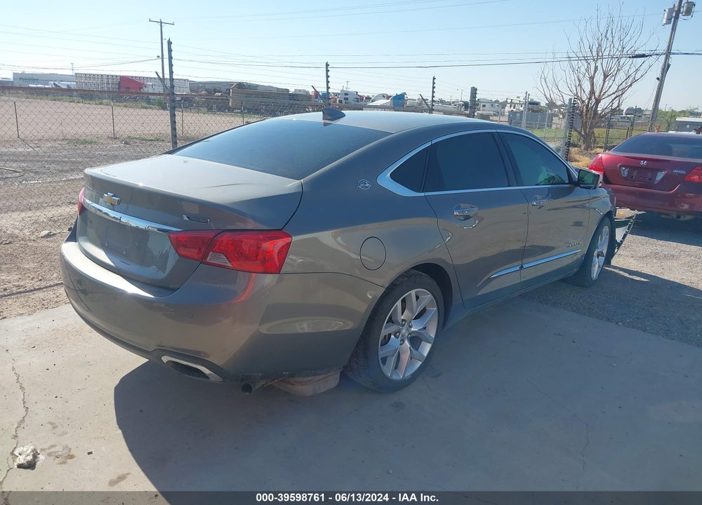 2017 CHEVROLET IMPALA 2LZ VIN: 1G1145S37HU155557