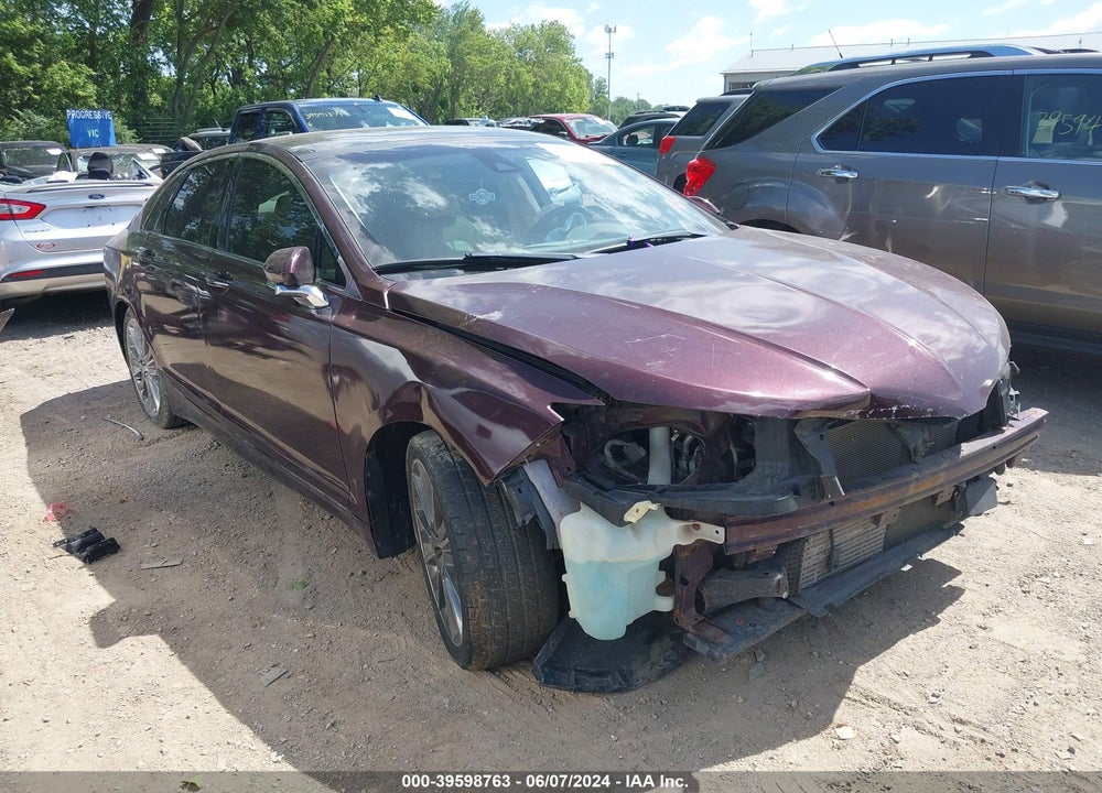 2013 LINCOLN MKZ VIN: 3LN6L2G90DR809677