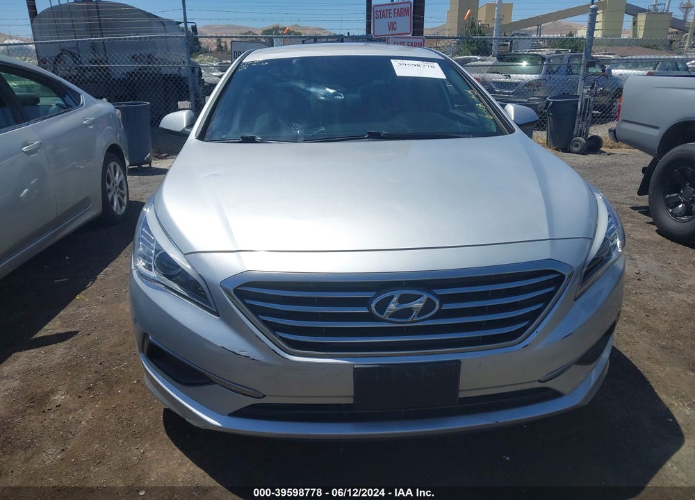 2016 HYUNDAI SONATA SE VIN: 5NPE24AF3GH350326