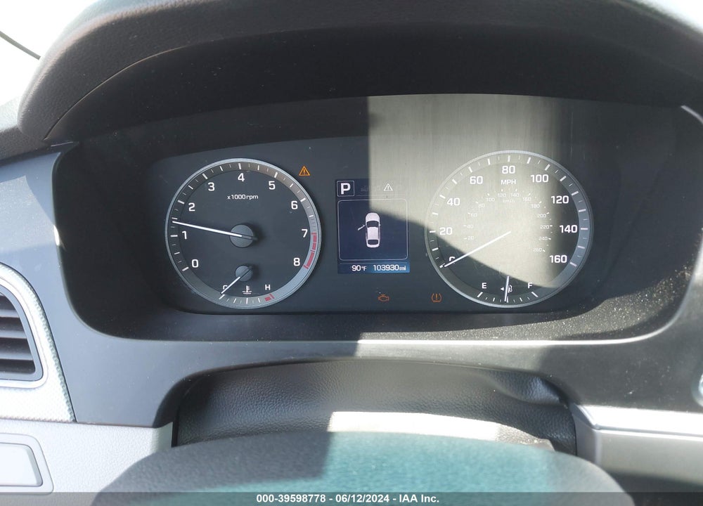 2016 HYUNDAI SONATA SE VIN: 5NPE24AF3GH350326