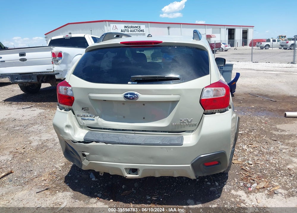 2014 SUBARU XV CROSSTREK 2.0I LIMITED VIN: JF2GPAGC5E8324457