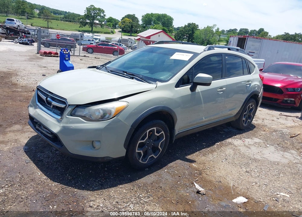 2014 SUBARU XV CROSSTREK 2.0I LIMITED VIN: JF2GPAGC5E8324457