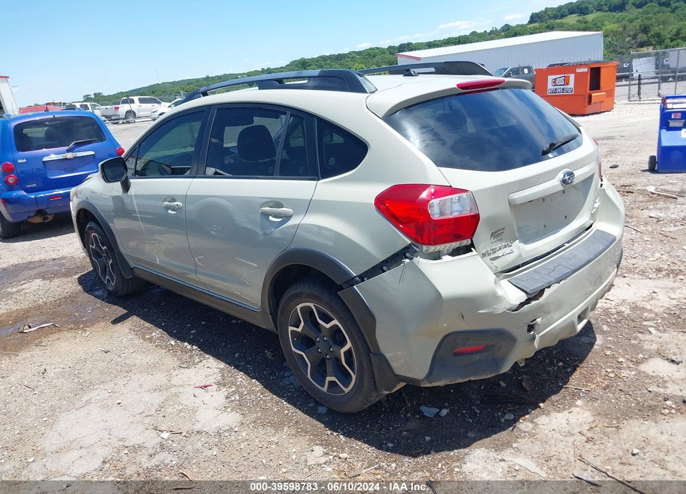2014 SUBARU XV CROSSTREK 2.0I LIMITED VIN: JF2GPAGC5E8324457
