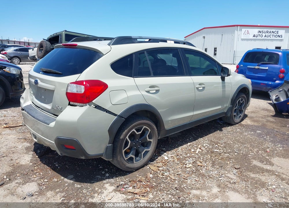 2014 SUBARU XV CROSSTREK 2.0I LIMITED VIN: JF2GPAGC5E8324457