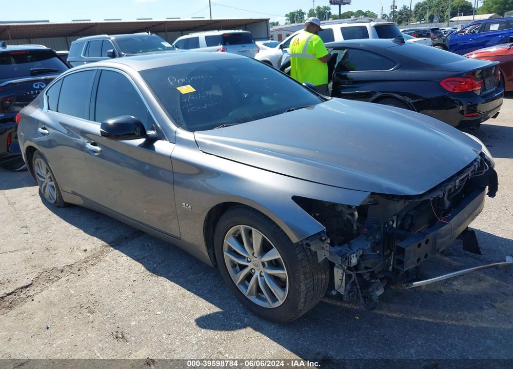2016 INFINITI Q50 3.0T PREMIUM VIN: JN1EV7AP2GM300642