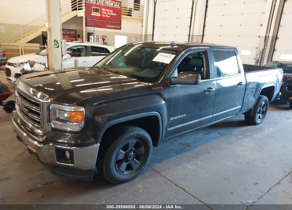 2014 GMC SIERRA 1500 SLT VIN: 3GTU2VEC5EG265690