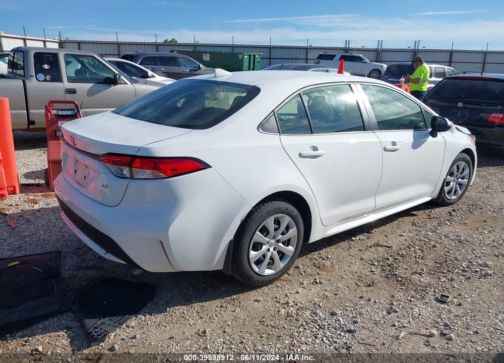 2021 TOYOTA COROLLA LE VIN: JTDEPMAE2MJ182268