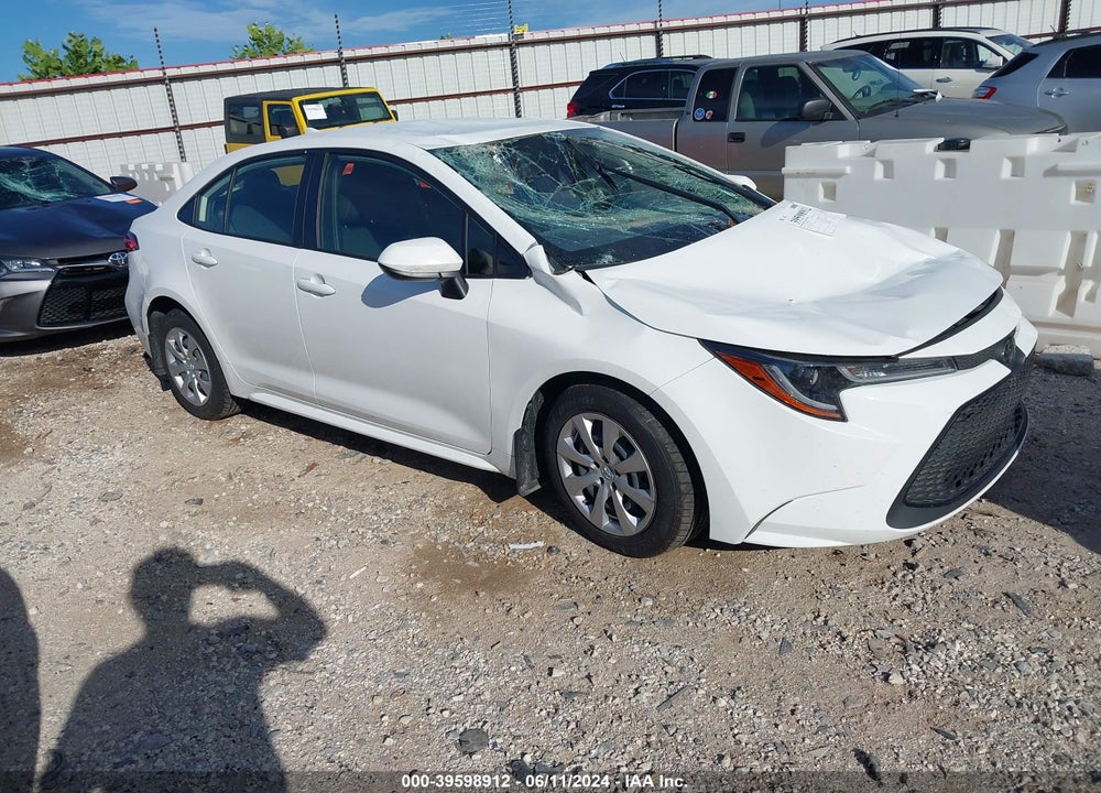 2021 TOYOTA COROLLA LE VIN: JTDEPMAE2MJ182268