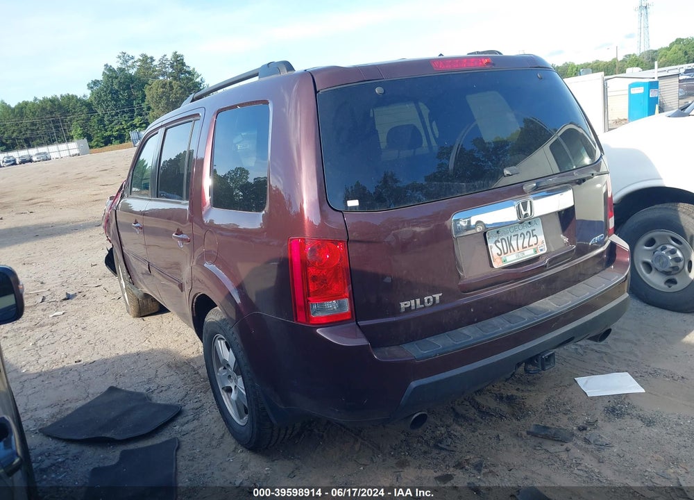 2010 HONDA PILOT EX-L VIN: 5FNYF4H51AB005509