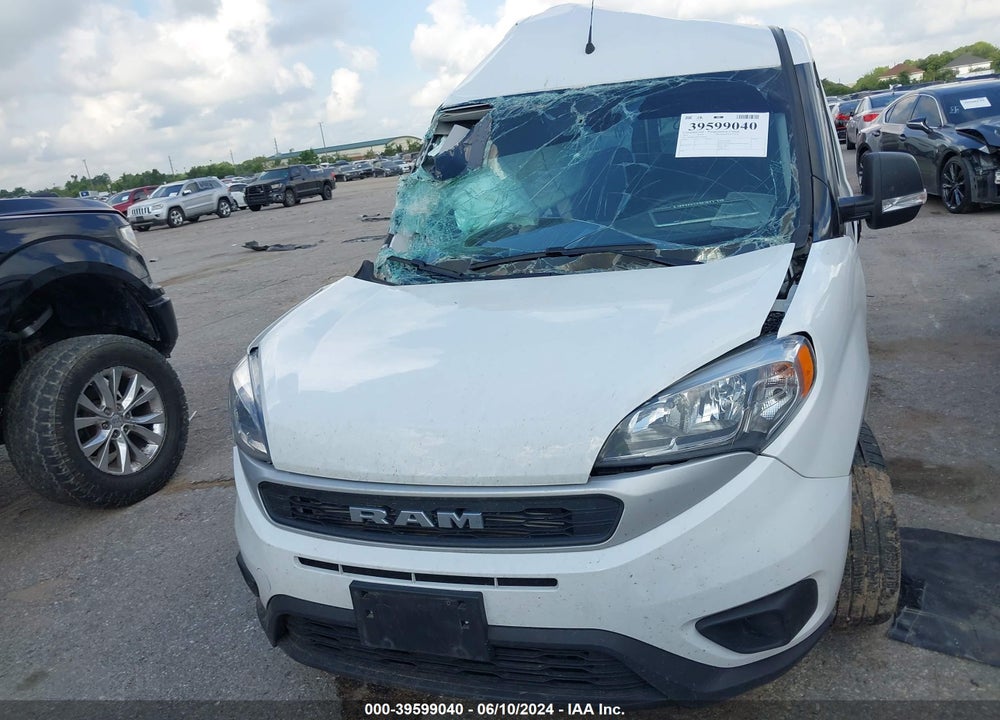 2022 RAM PROMASTER CITY WAGON VIN: ZFBHRFAB6N6X90827