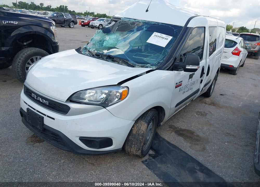 2022 RAM PROMASTER CITY WAGON VIN: ZFBHRFAB6N6X90827