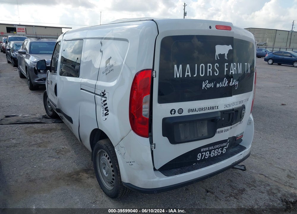 2022 RAM PROMASTER CITY WAGON VIN: ZFBHRFAB6N6X90827