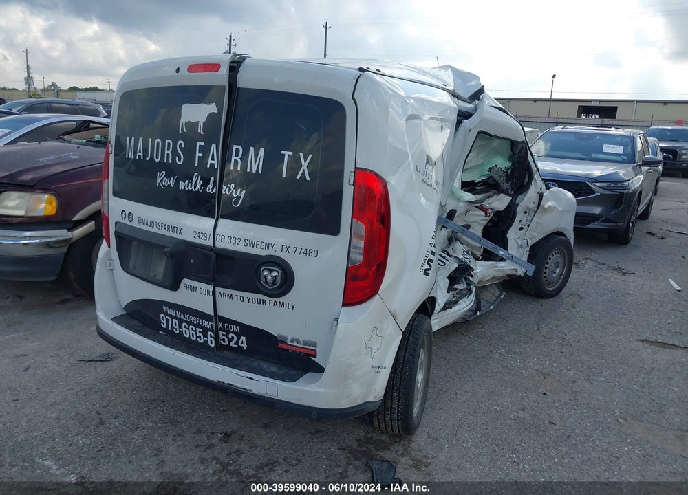 2022 RAM PROMASTER CITY WAGON VIN: ZFBHRFAB6N6X90827