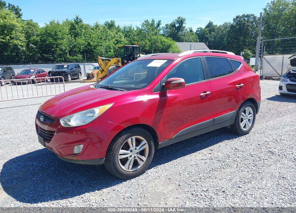 2013 HYUNDAI TUCSON GLS VIN: KM8JUCACXDU600053
