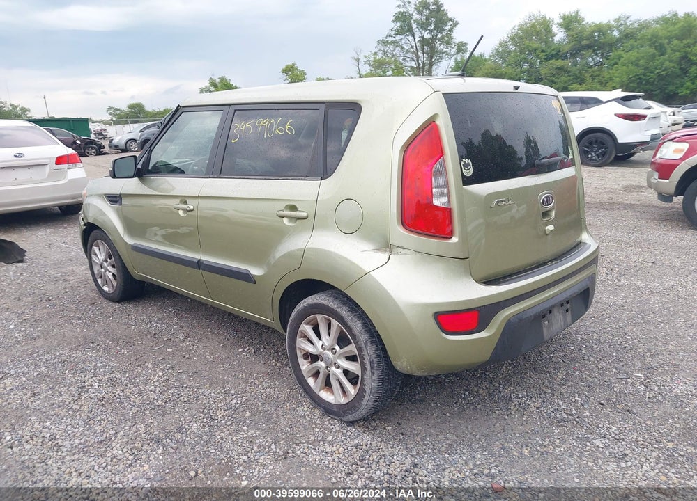 2012 KIA SOUL VIN: KNDJT2A63C7366427
