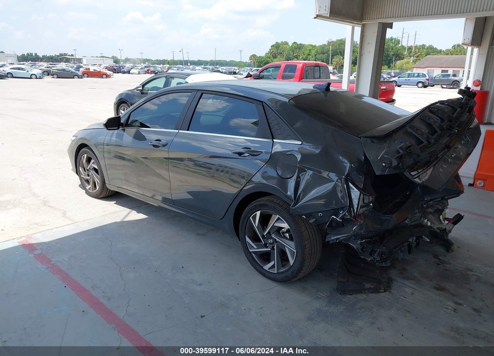 2024 HYUNDAI ELANTRA SEL VIN: KMHLS4DG7RU709516