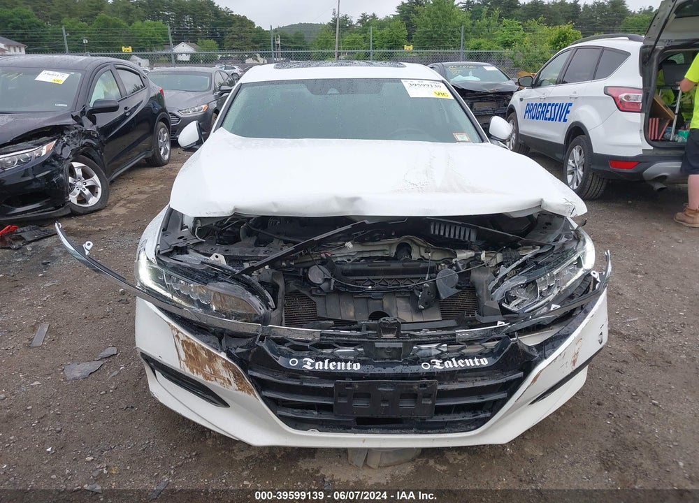 2018 HONDA ACCORD EX-L 2.0T VIN: 1HGCV2F56JA037757