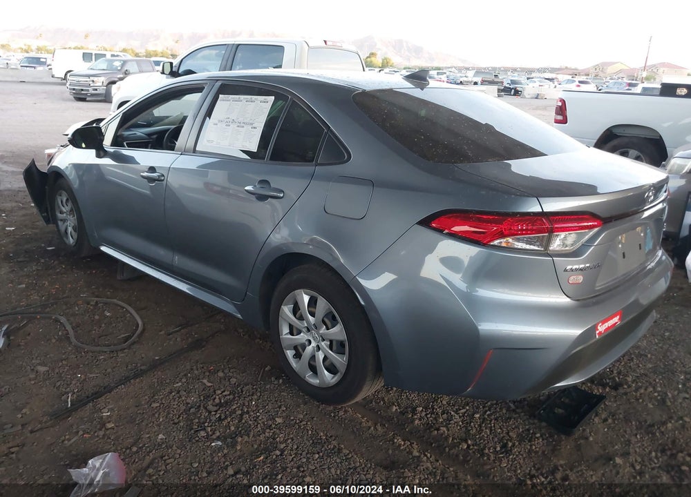 2020 TOYOTA COROLLA LE VIN: JTDEPRAE5LJ094259