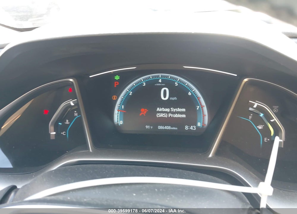 2018 HONDA CIVIC EX-T VIN: JHMFC1F32JX018774