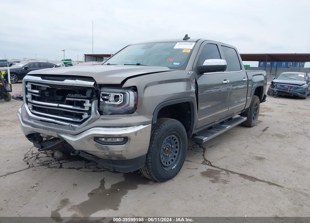2017 GMC SIERRA 1500 SLT VIN: 3GTU2NEC0HG222105