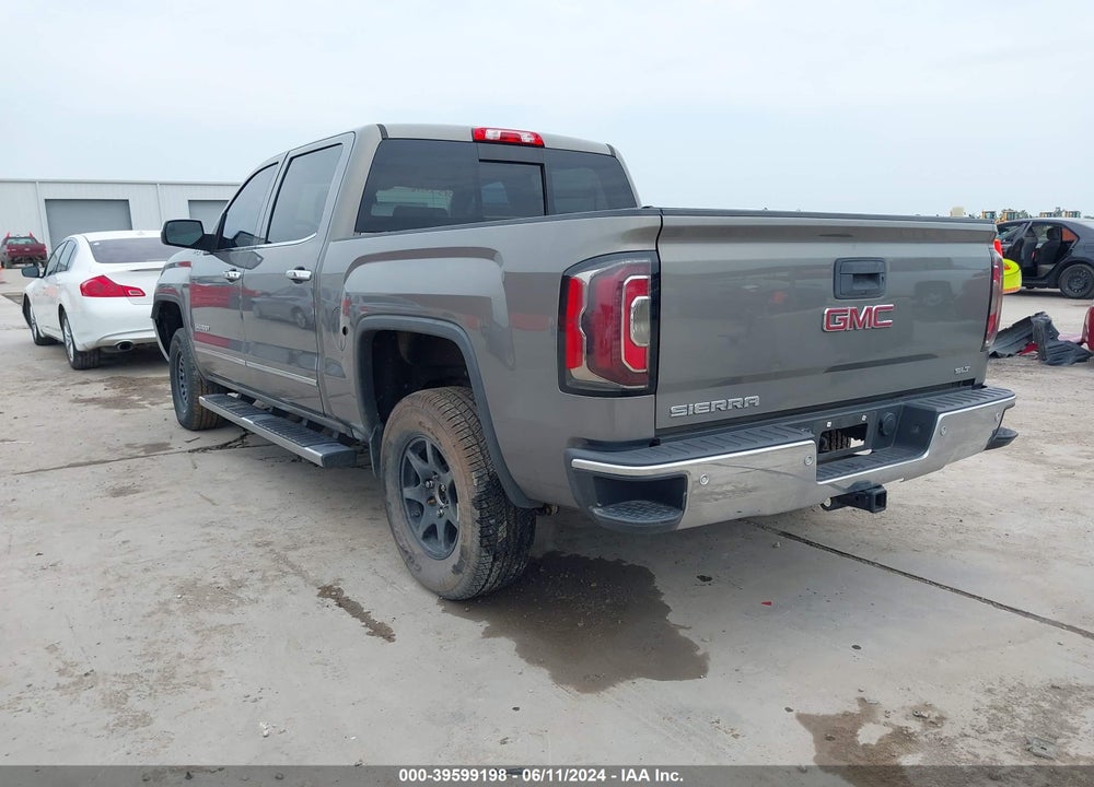 2017 GMC SIERRA 1500 SLT VIN: 3GTU2NEC0HG222105