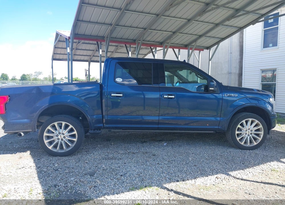 2018 FORD F-150 LIMITED VIN: 1FTEW1EG2JFB78409