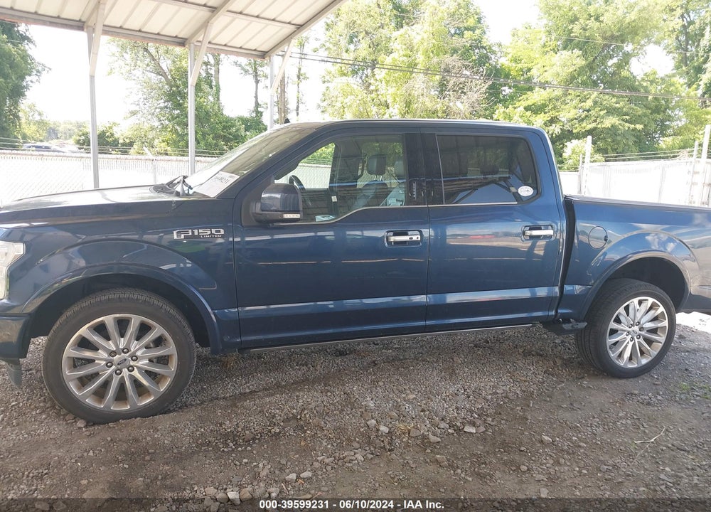 2018 FORD F-150 LIMITED VIN: 1FTEW1EG2JFB78409