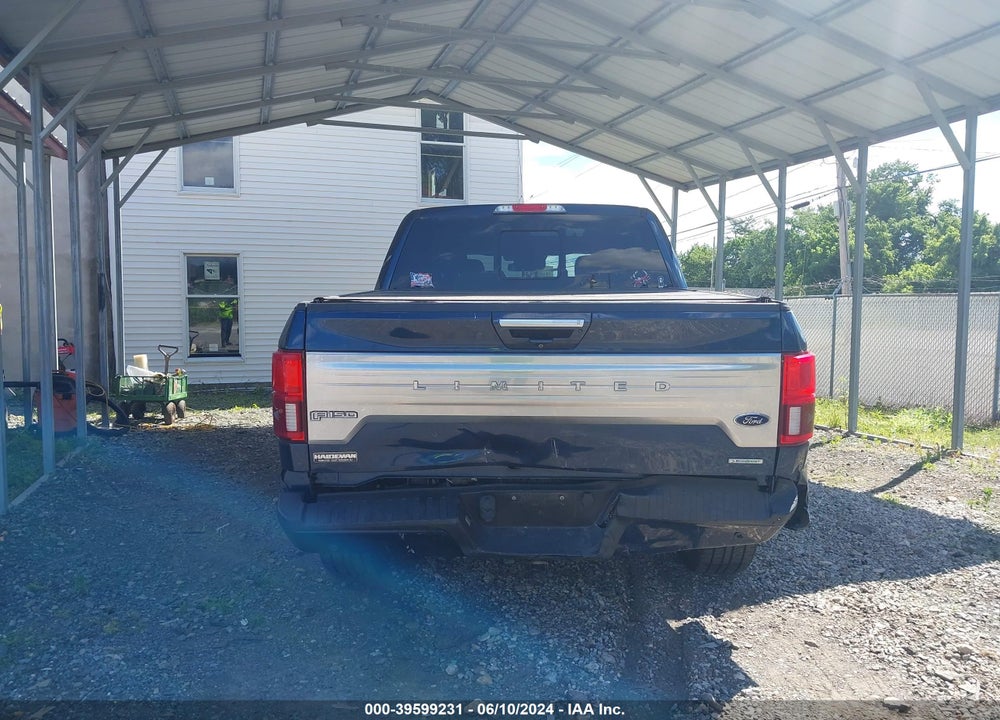 2018 FORD F-150 LIMITED VIN: 1FTEW1EG2JFB78409