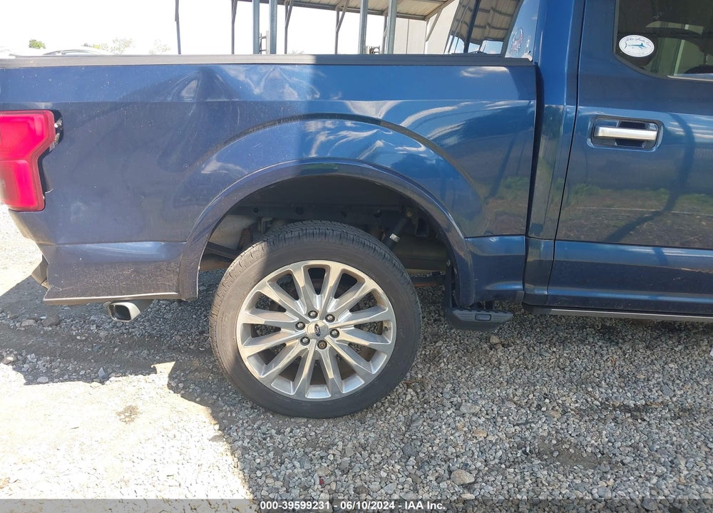 2018 FORD F-150 LIMITED VIN: 1FTEW1EG2JFB78409