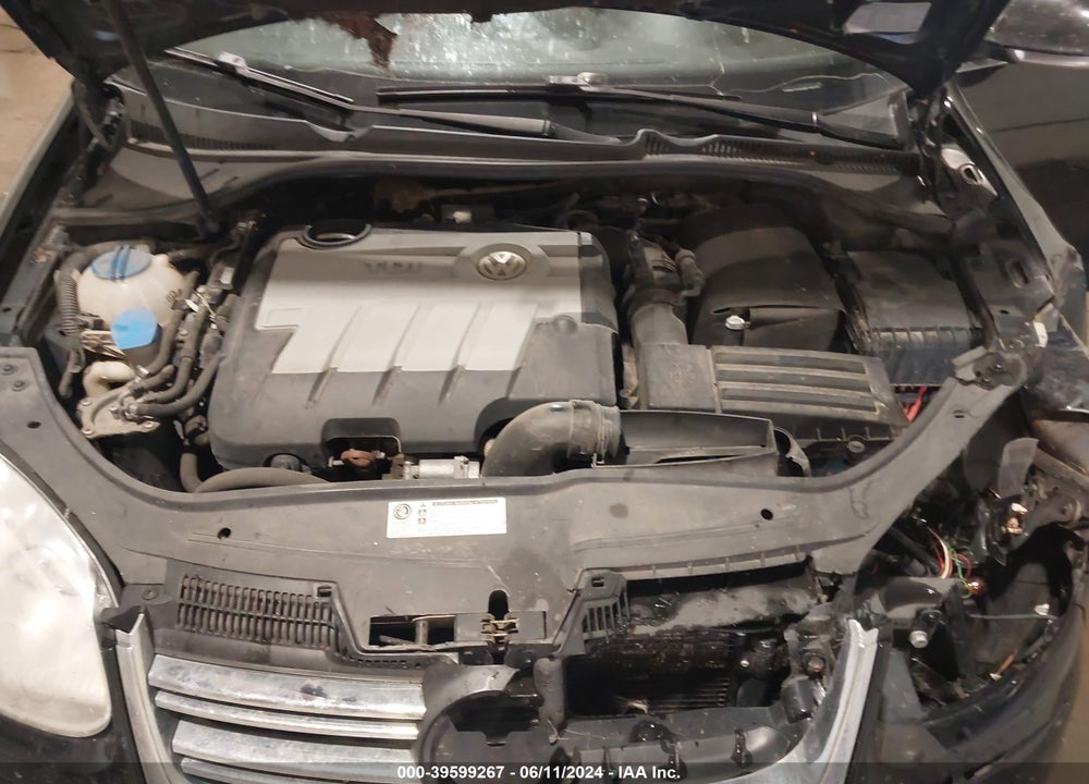 2009 VOLKSWAGEN JETTA TDI VIN: 3VWRL71K99M120443