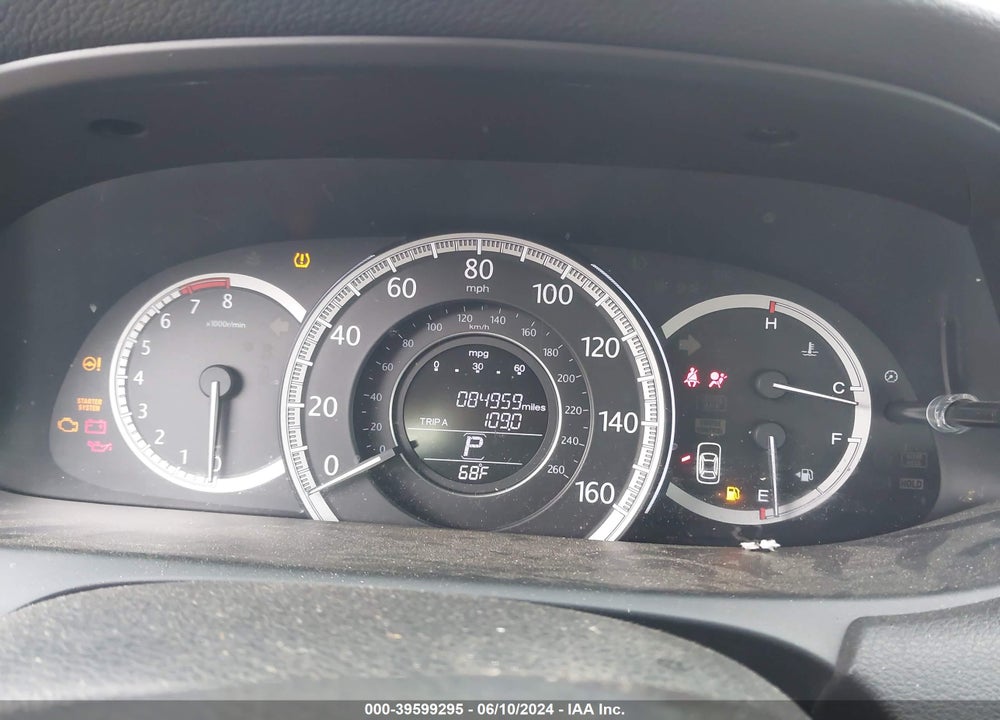 2013 HONDA ACCORD EX VIN: 1HGCR2F73DA113445