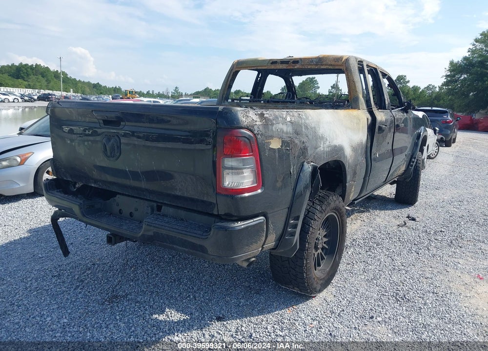 2022 RAM 1500 BIG HORN QUAD CAB 4X2 6'4 BOX VIN: 1C6RREBG4NN358983