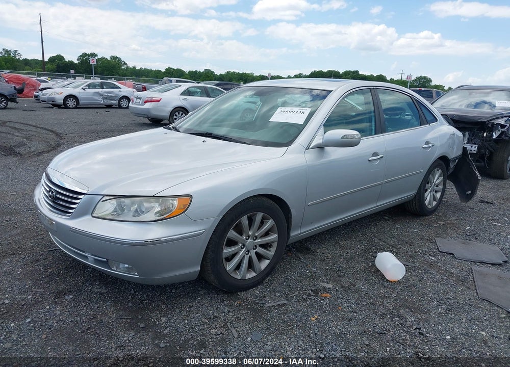 2009 HYUNDAI AZERA LIMITED VIN: KMHFC46FX9A369889
