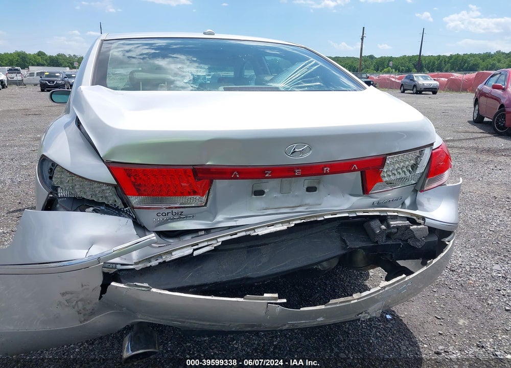 2009 HYUNDAI AZERA LIMITED VIN: KMHFC46FX9A369889