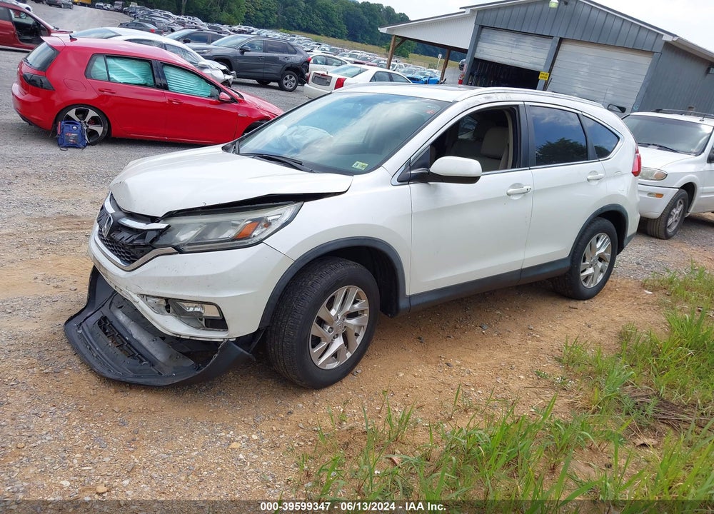 2015 HONDA CR-V EX-L VIN: 5J6RM4H72FL058603
