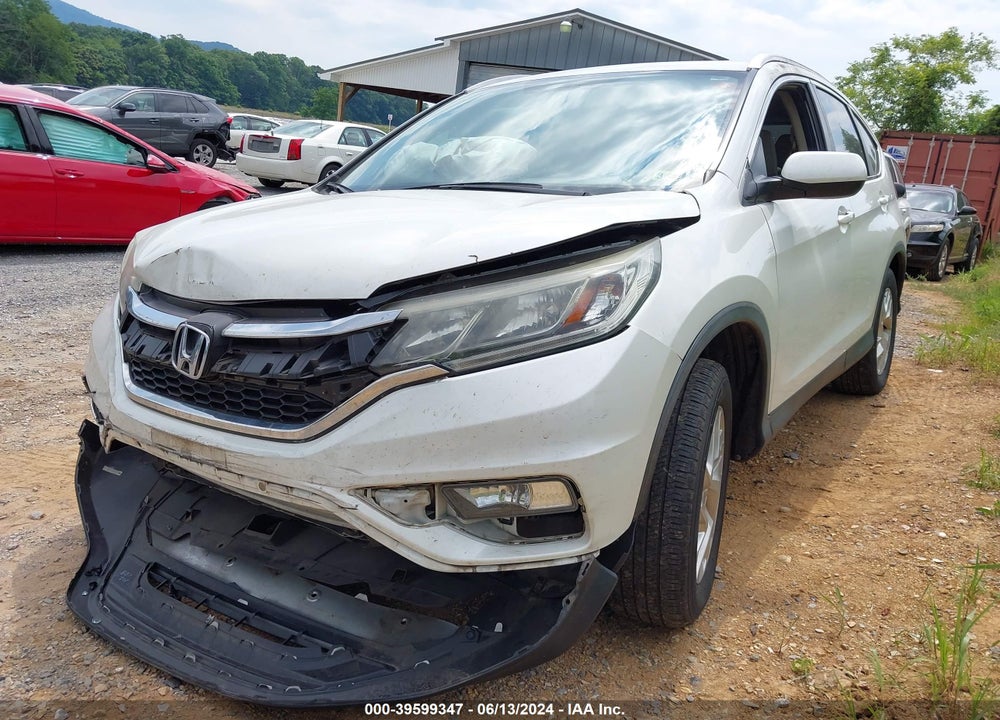 2015 HONDA CR-V EX-L VIN: 5J6RM4H72FL058603
