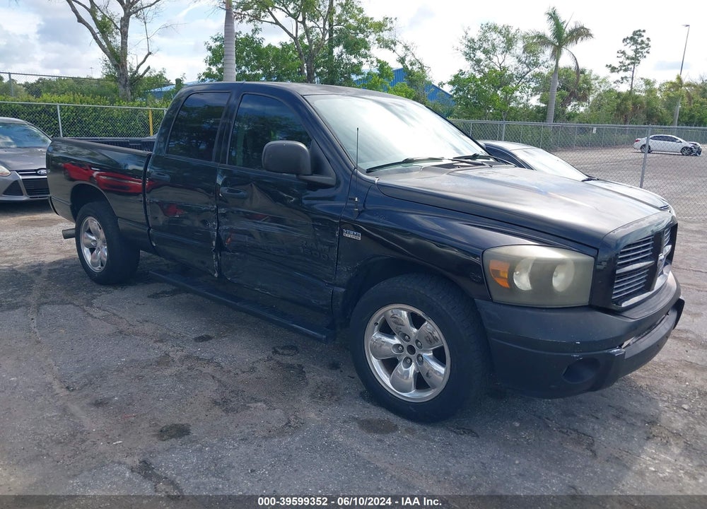 2008 DODGE RAM 1500 SLT VIN: 1D7HA18218J113754