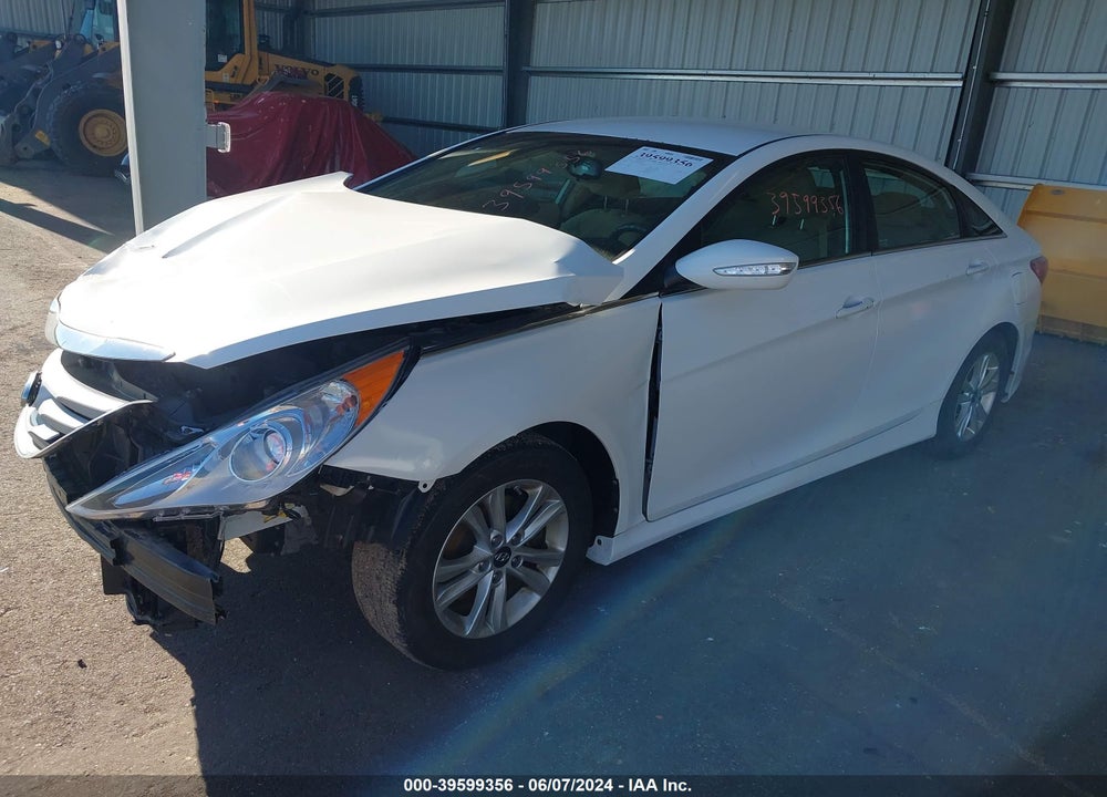 2014 HYUNDAI SONATA GLS VIN: 5NPEB4AC0EH922469