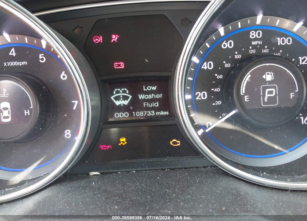 2014 HYUNDAI SONATA GLS VIN: 5NPEB4AC0EH922469